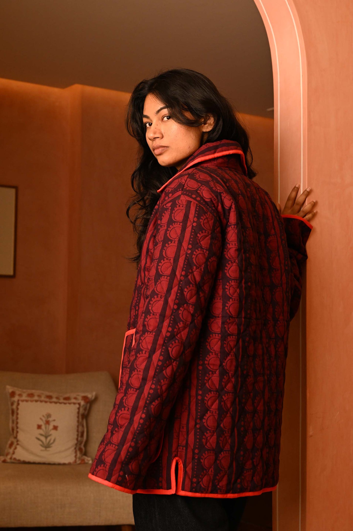 Day Jacket in 'Red Bead'