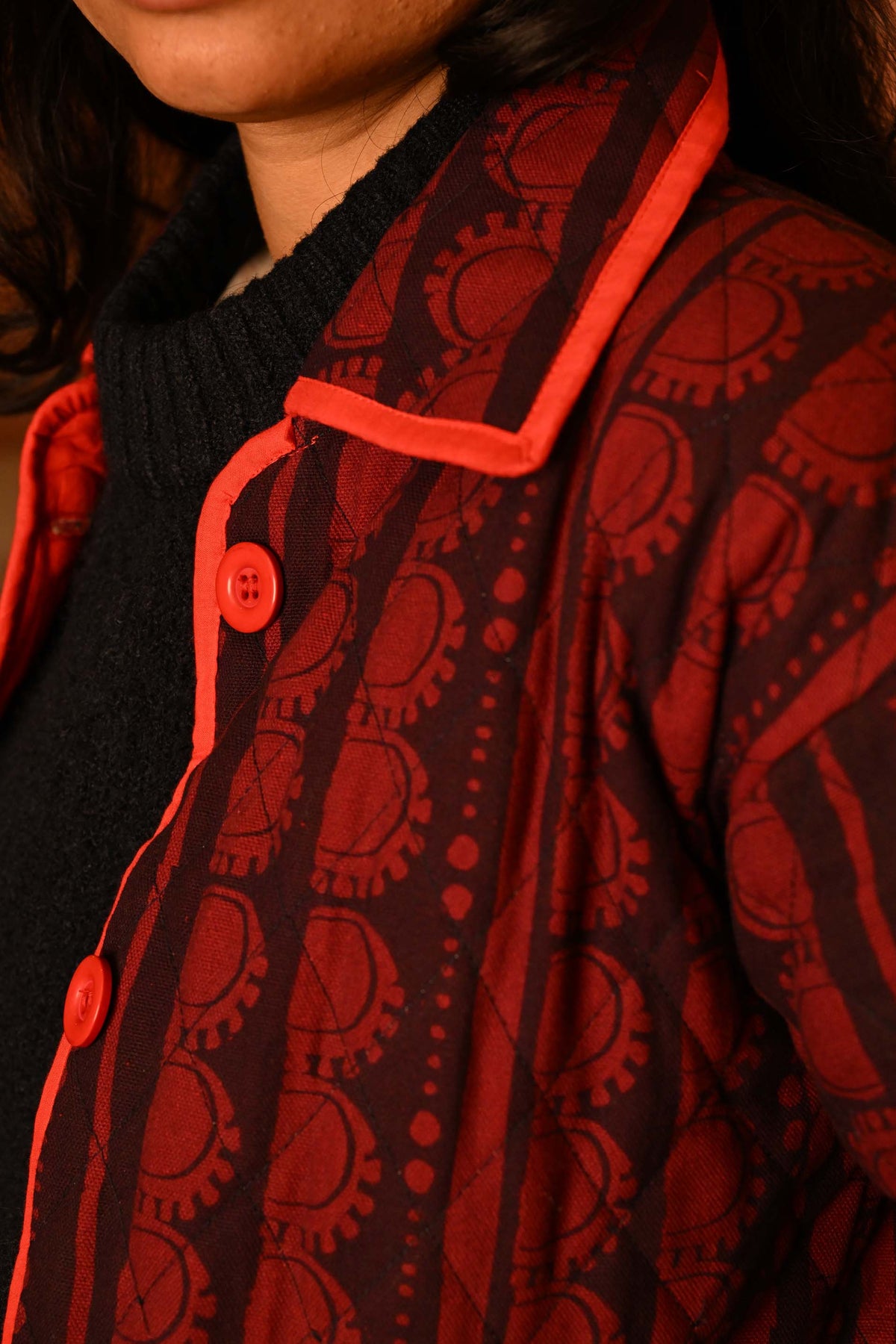 Day Jacket in 'Red Bead'