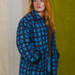 PRE-ORDER: Day Jacket in 'Indigo Chess Set'