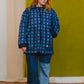 PRE-ORDER: Day Jacket in 'Indigo Chess Set'