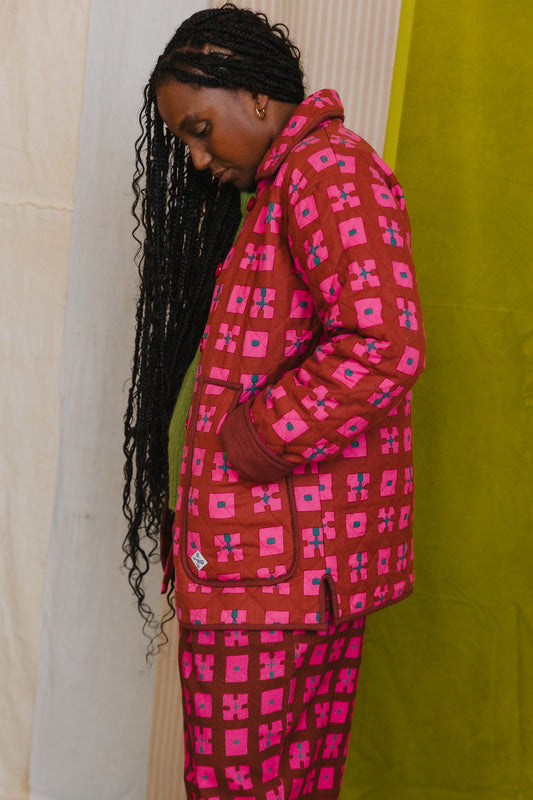 Day Jacket in 'Plum Forest'