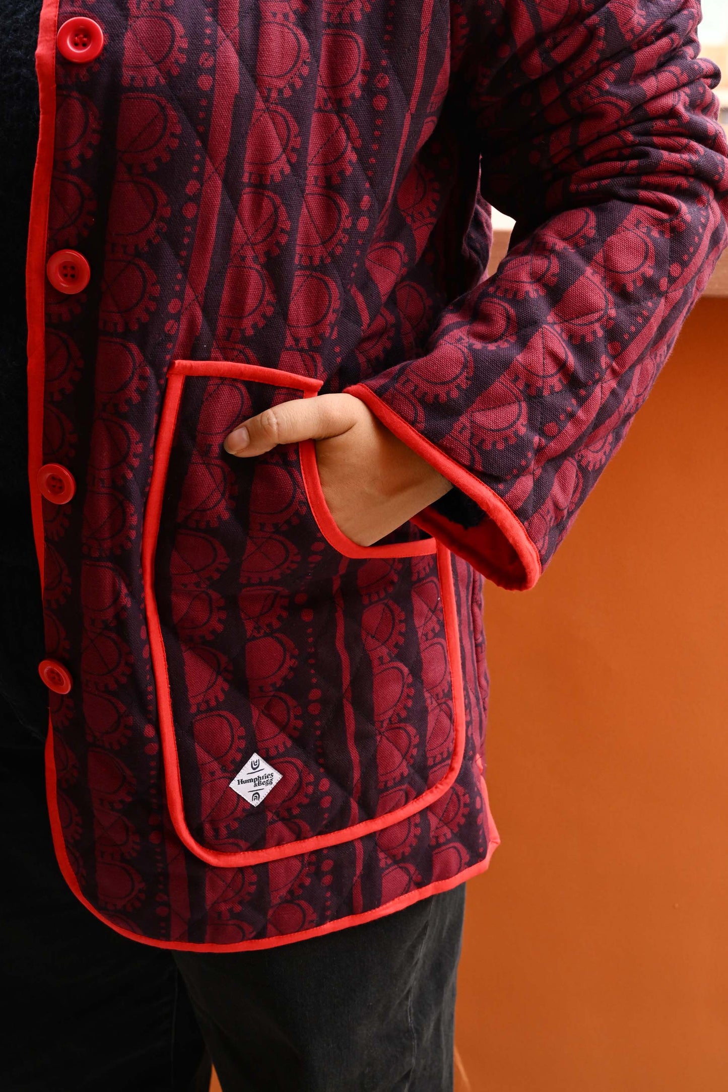 Day Jacket in 'Red Bead'