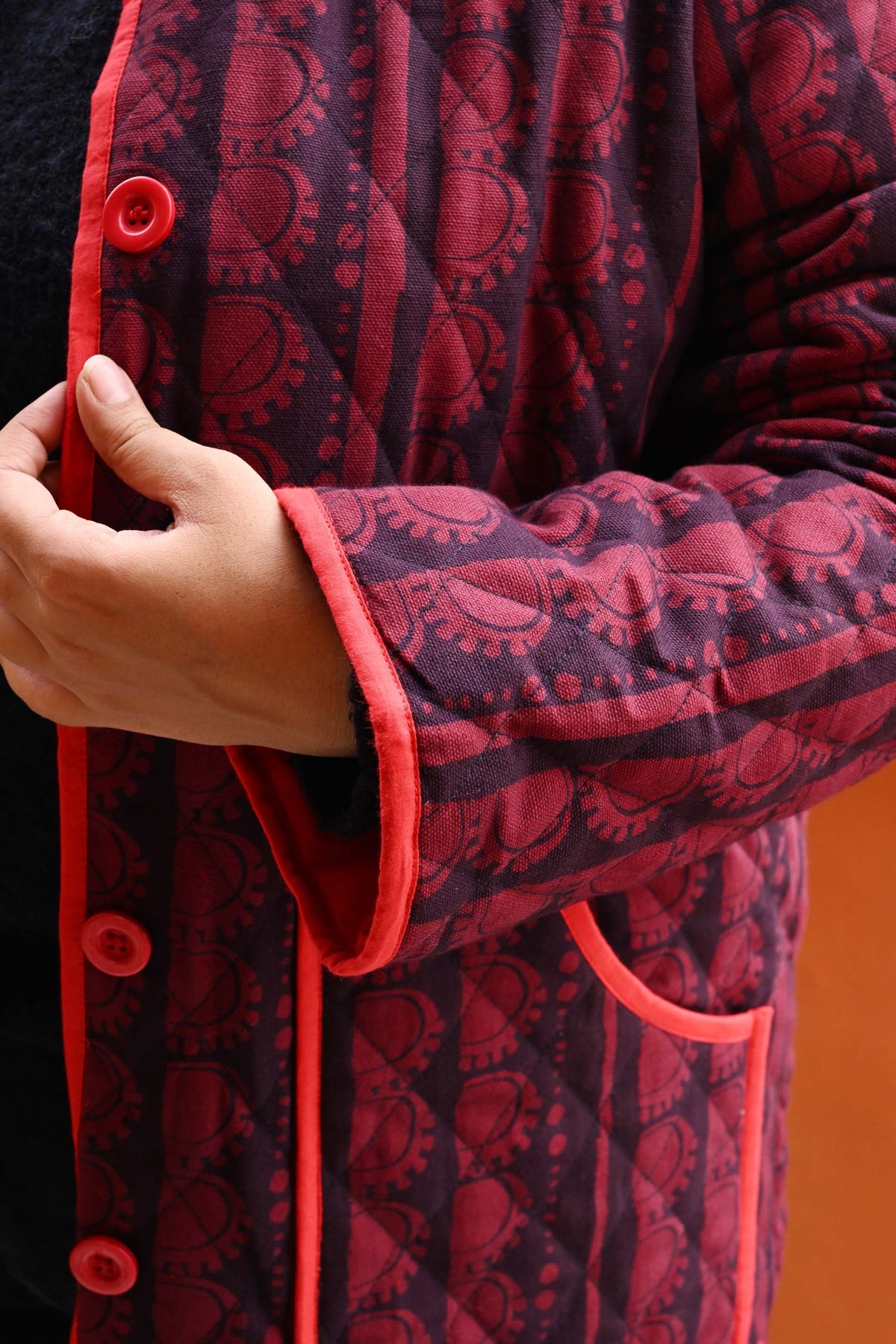 Day Jacket in 'Red Bead'
