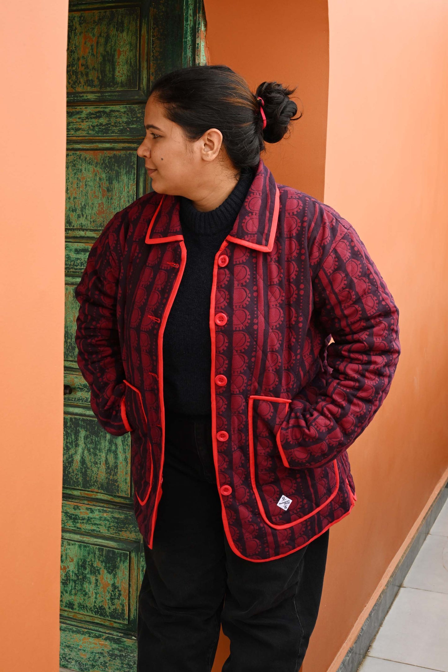 Day Jacket in 'Red Bead'