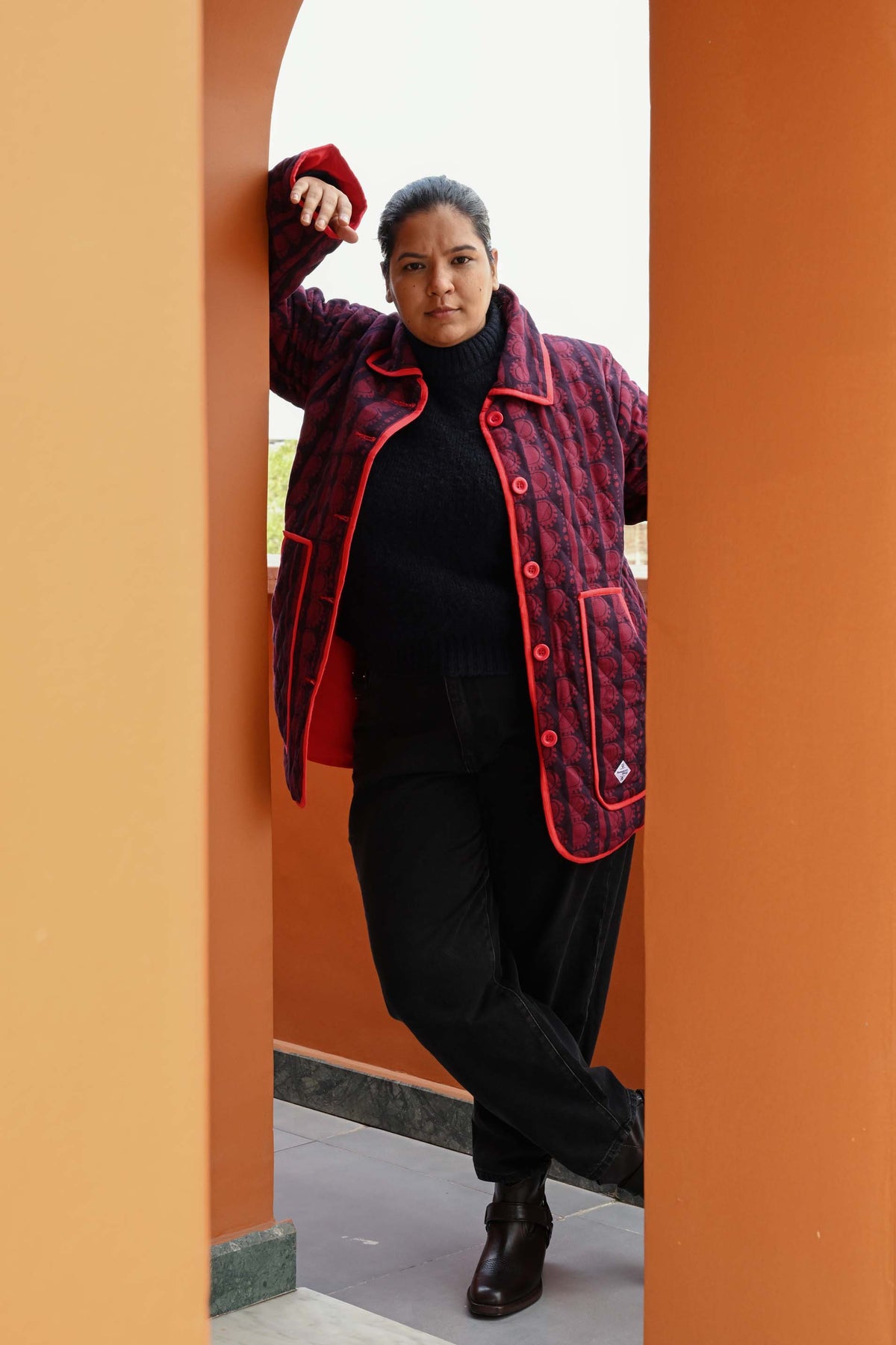 Day Jacket in 'Red Bead'