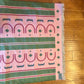 Medium Cotton Rug in 'Pink Shangri La'