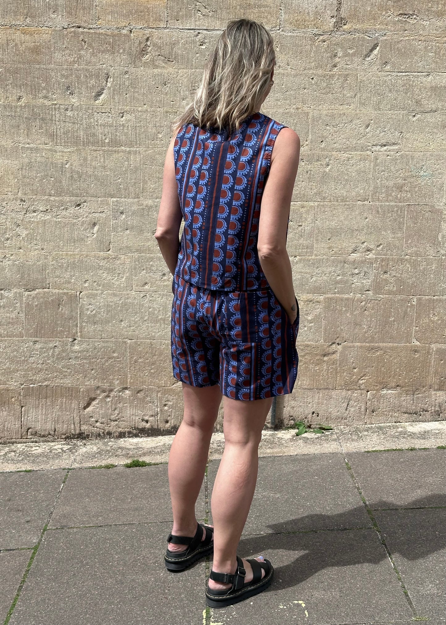 Bex Vest 'Burgundy Bead'