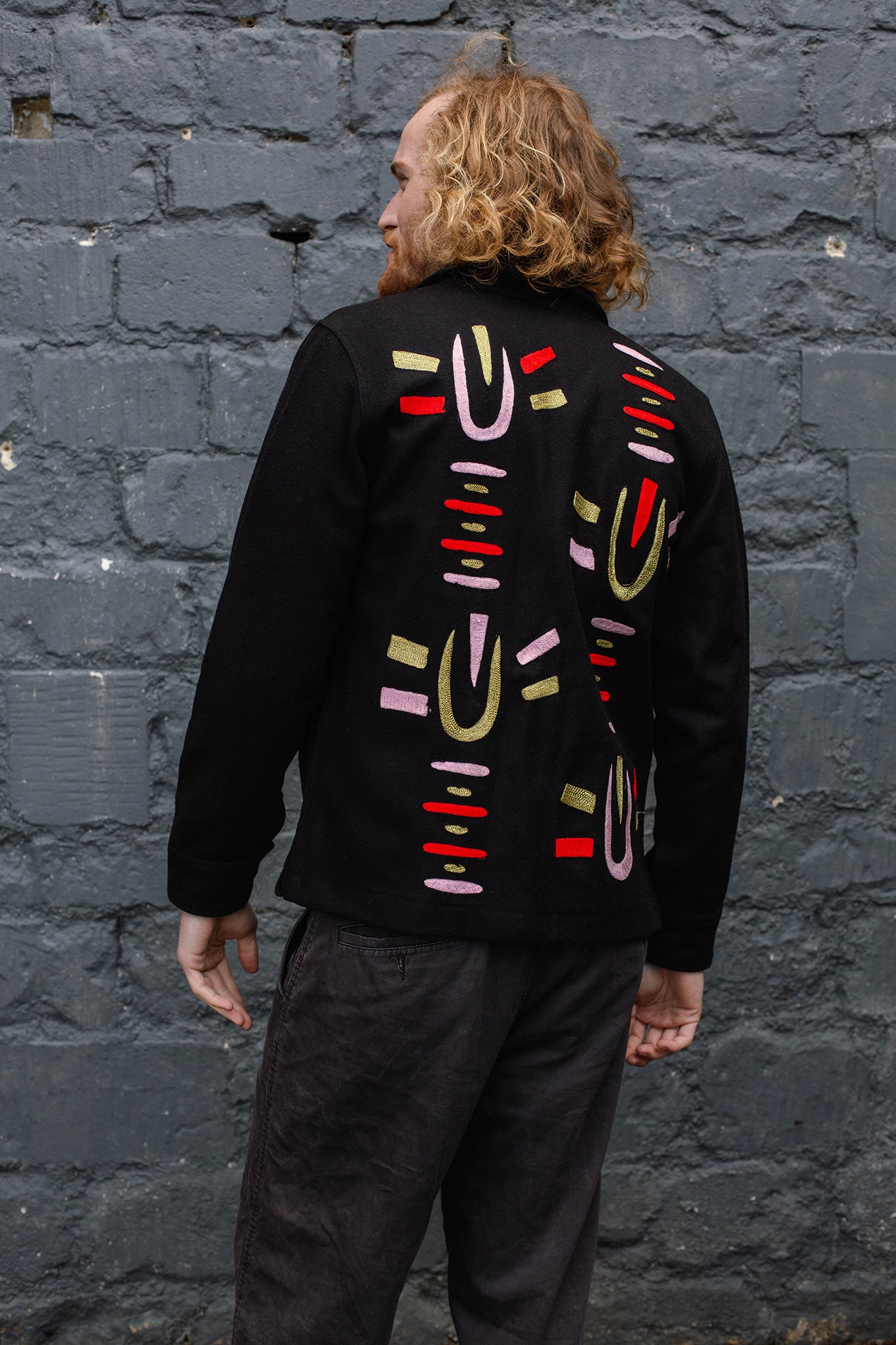 Unisex Embroidered Jacket in 'Flying Hiccup'