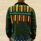 Unisex Embroidered Jacket in 'Green'