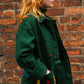Unisex Embroidered Jacket in 'Green'