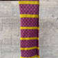 Lambswool Scarf: 'Pink & Yellow Chess Set'
