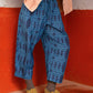 Anko Trousers in 'Flamingo Splits on Blue'