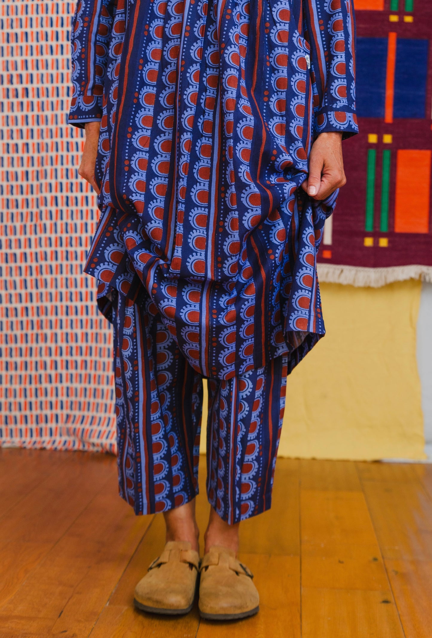 Jessie Dress in Burgundy Bead