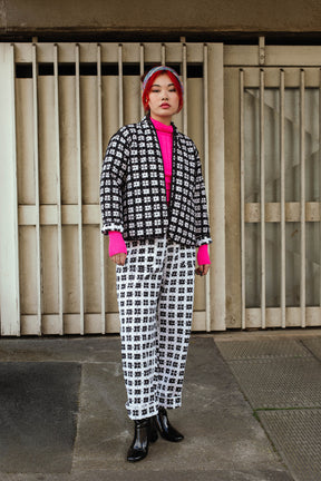 Utility trousers in 'Bric a Brac' print
