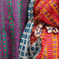 block printed fabric, indian blockprinting, housecoat, padded robe, dressing gown, colourful dressing gown, padded dressing gown, patchwork dressing gown, quilted robe, quilted dressing gown