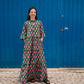 Frida Dress in 'Green Honey Heart'