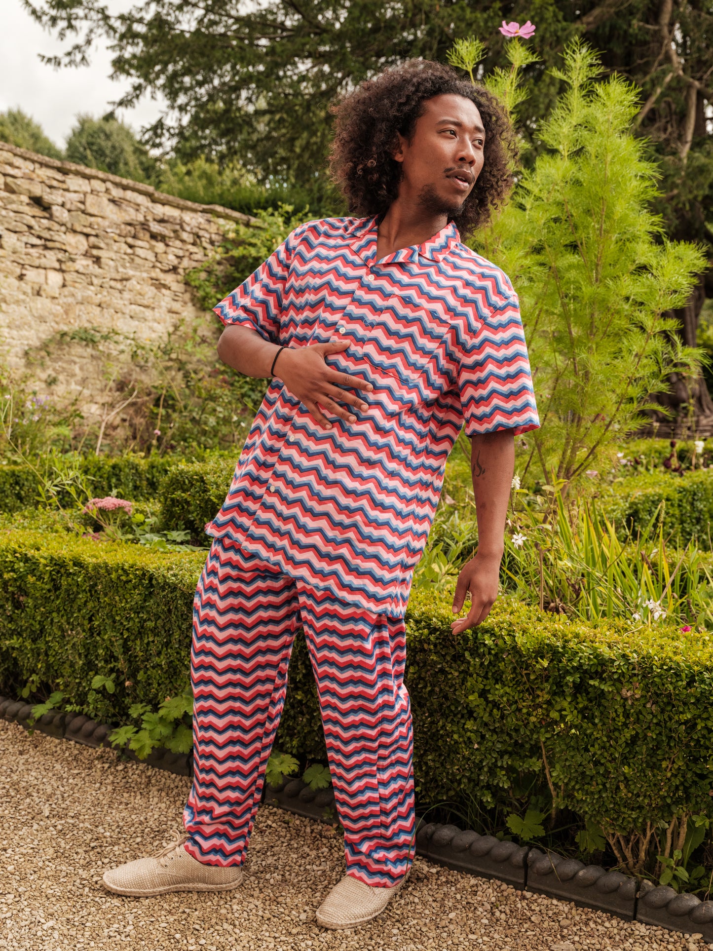 Men's Hawaiian Shirt in 'Candy Dreams'