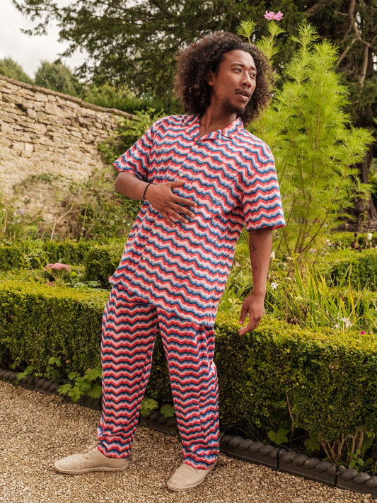 Men's Hawaiian Shirt in 'Candy Dreams'