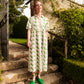 Ammie Dress in 'Green Tick'