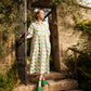 Ammie Dress in 'Green Tick'