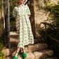 Ammie Dress in 'Green Tick'
