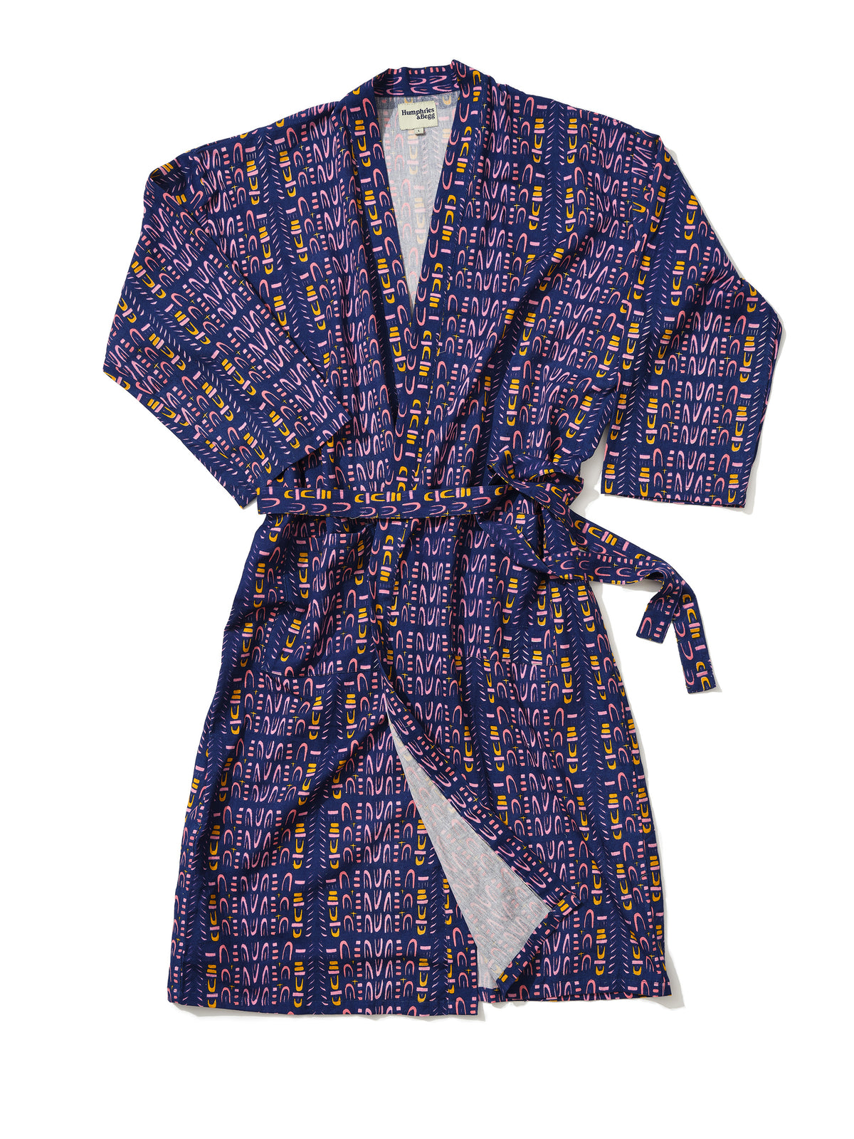 Cotton Robe in 'Navy Skydive'