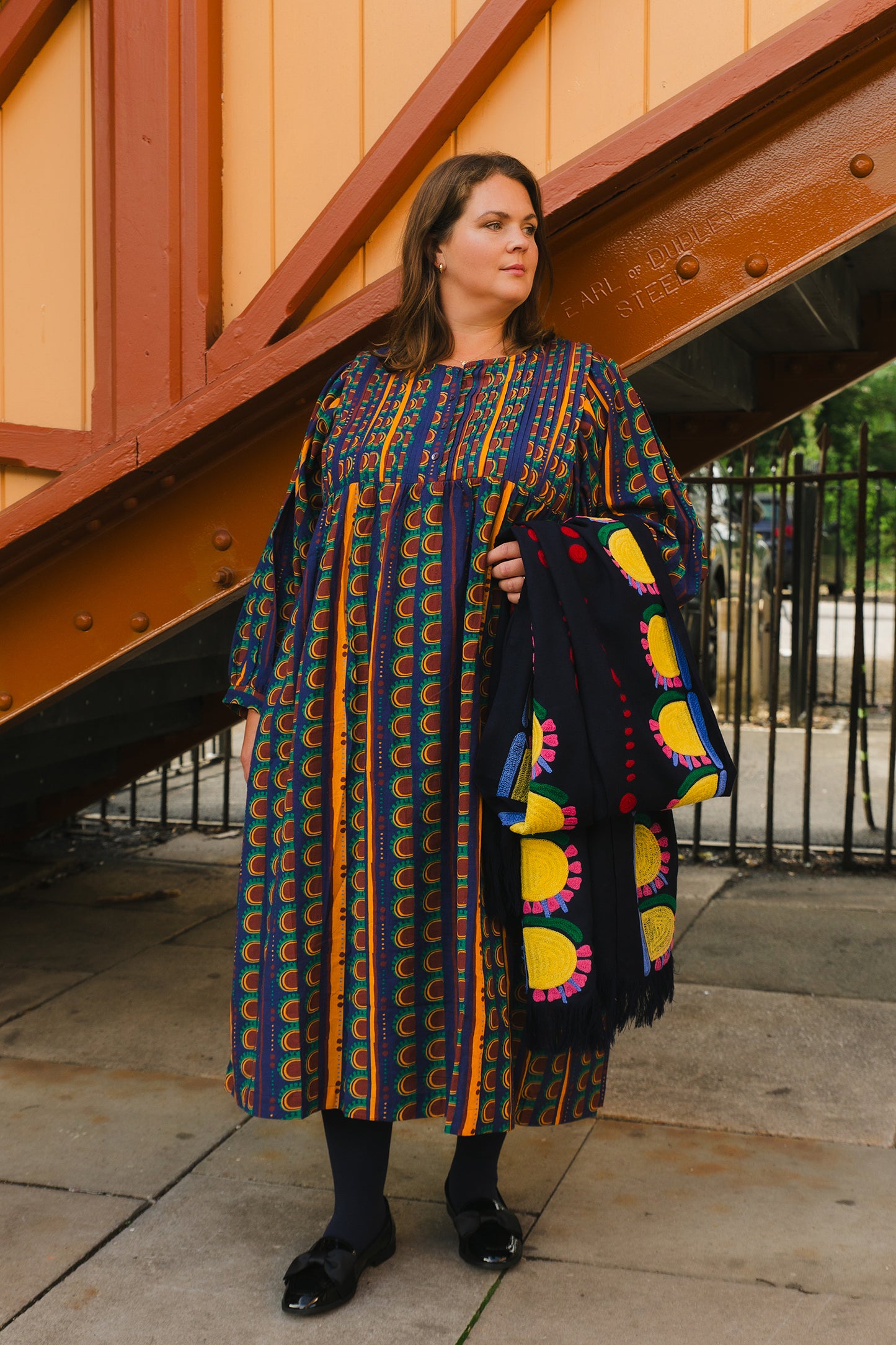 Heidi Dress in 'Golden Bead'