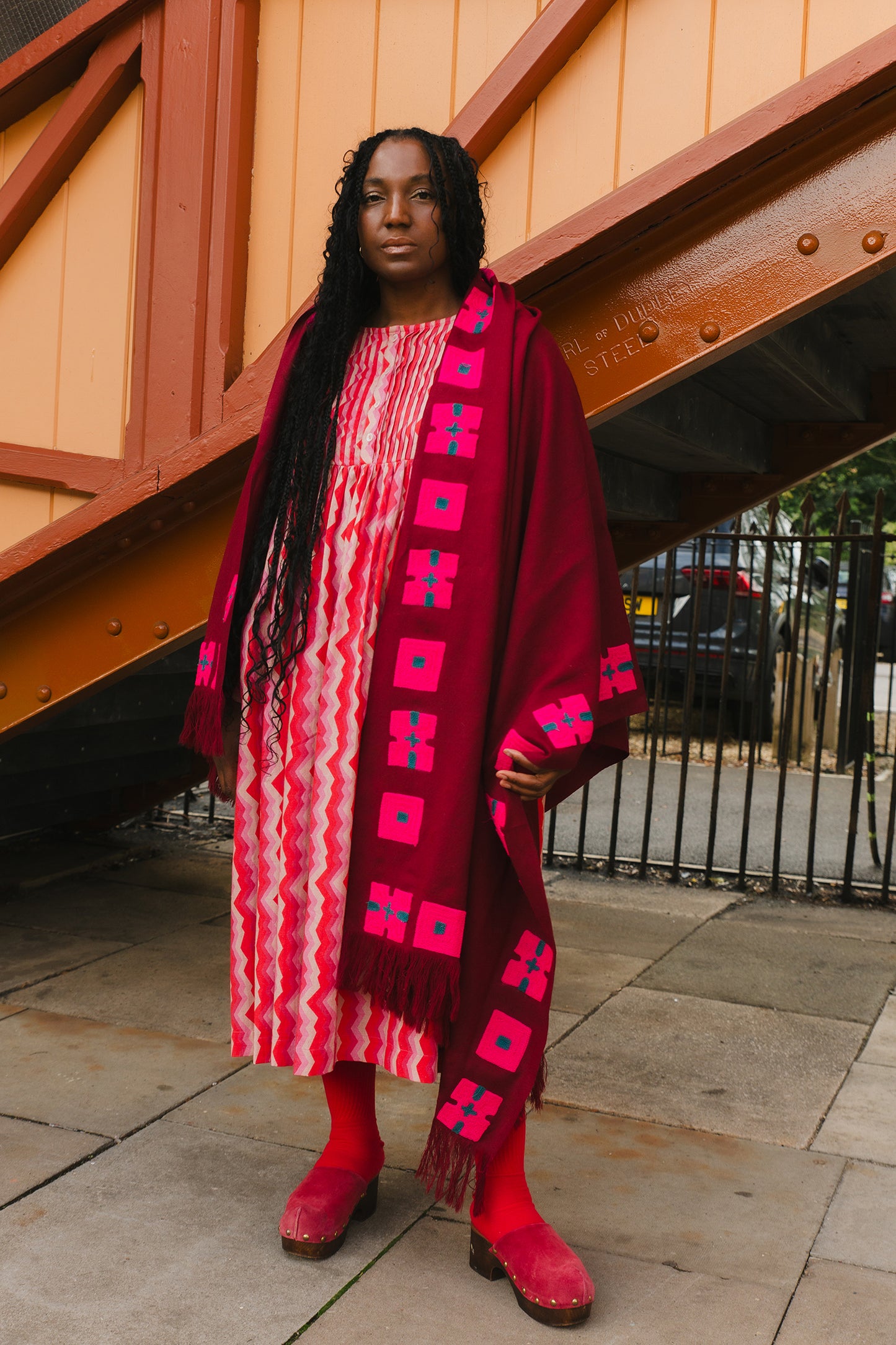 Heidi Dress in 'Pink Spark'