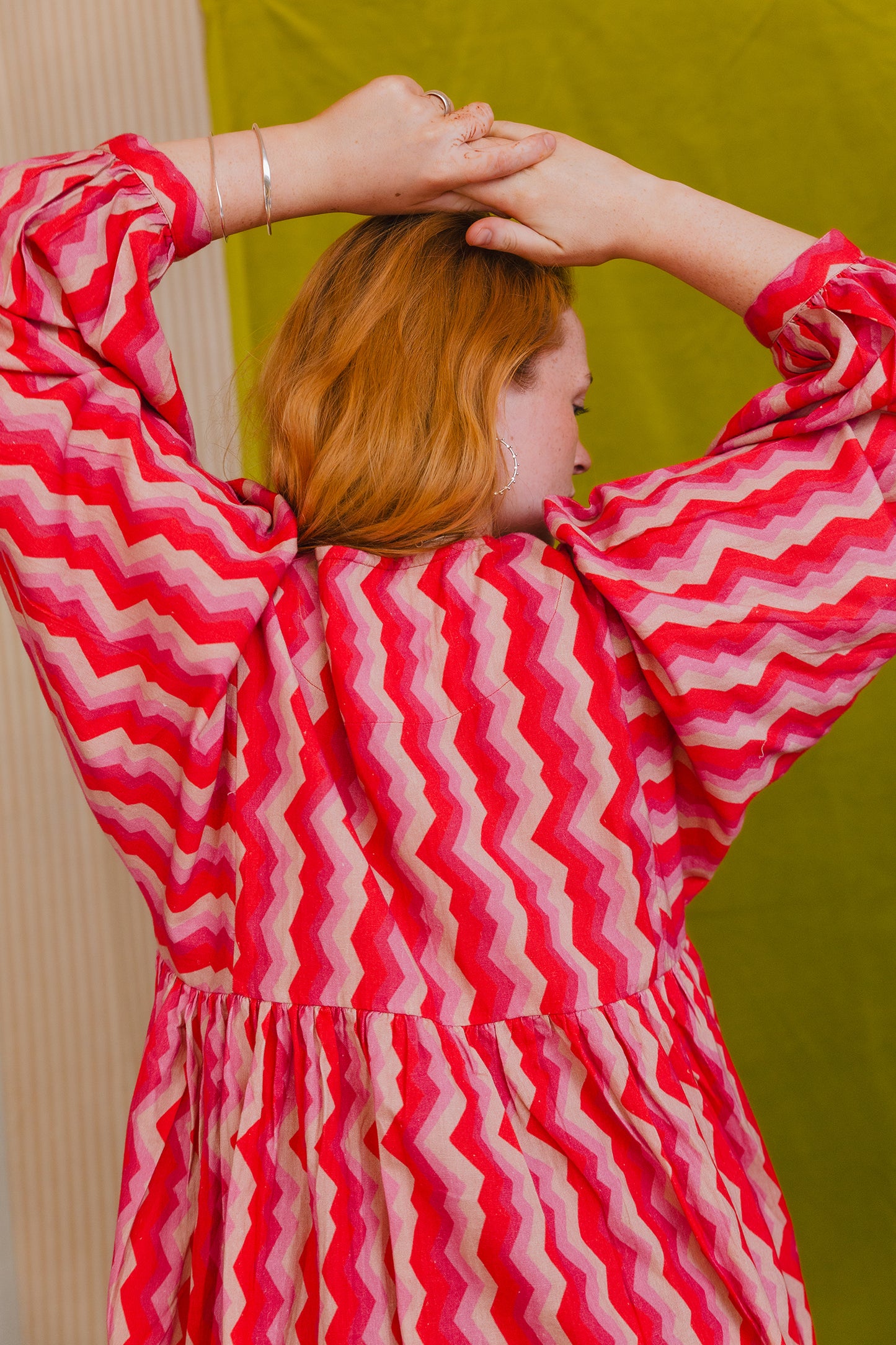Heidi Dress in 'Pink Spark'