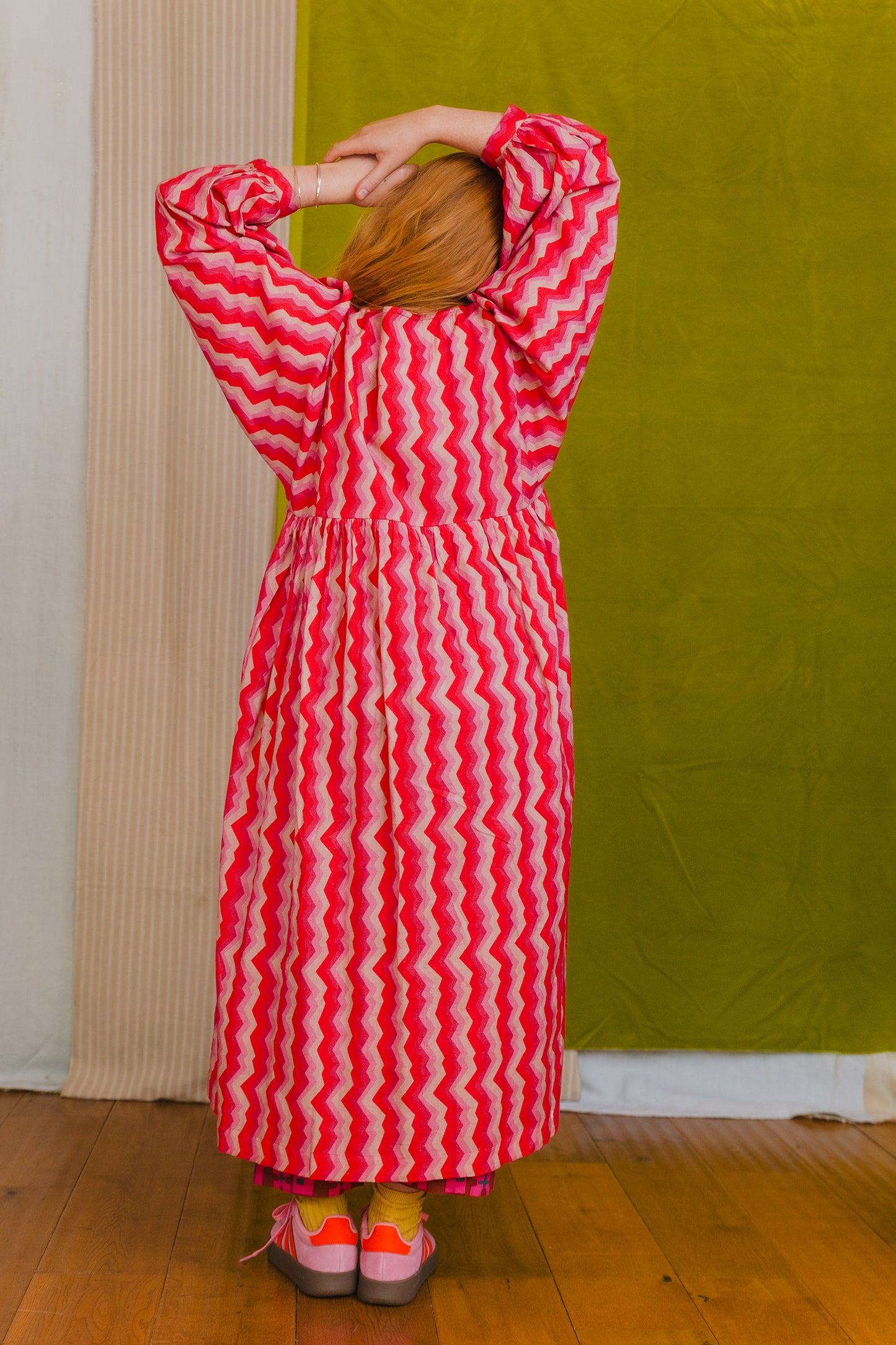 Heidi Dress in 'Pink Spark'