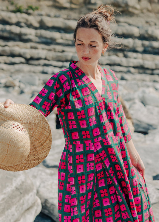 Lydia Dress in 'Divine Forest'