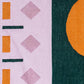 Large Handwoven Cotton Dhurrie Rug in 'Sunrise'