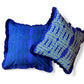 Cotton Cushion Cover 45cm x 45cm 'Reversible Flamingo Splits'