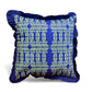 Cotton Cushion Cover 45cm x 45cm 'Reversible Flamingo Splits'