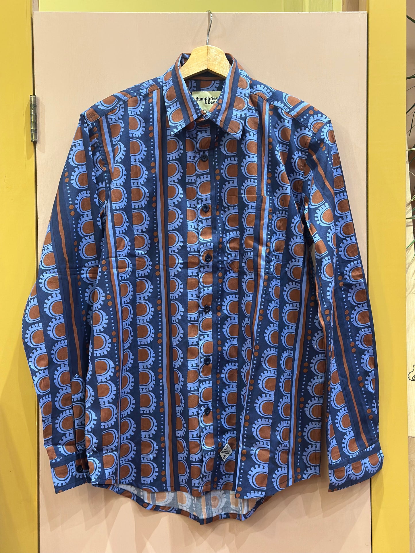 Robbie Shirt in 'Burgundy Bead'