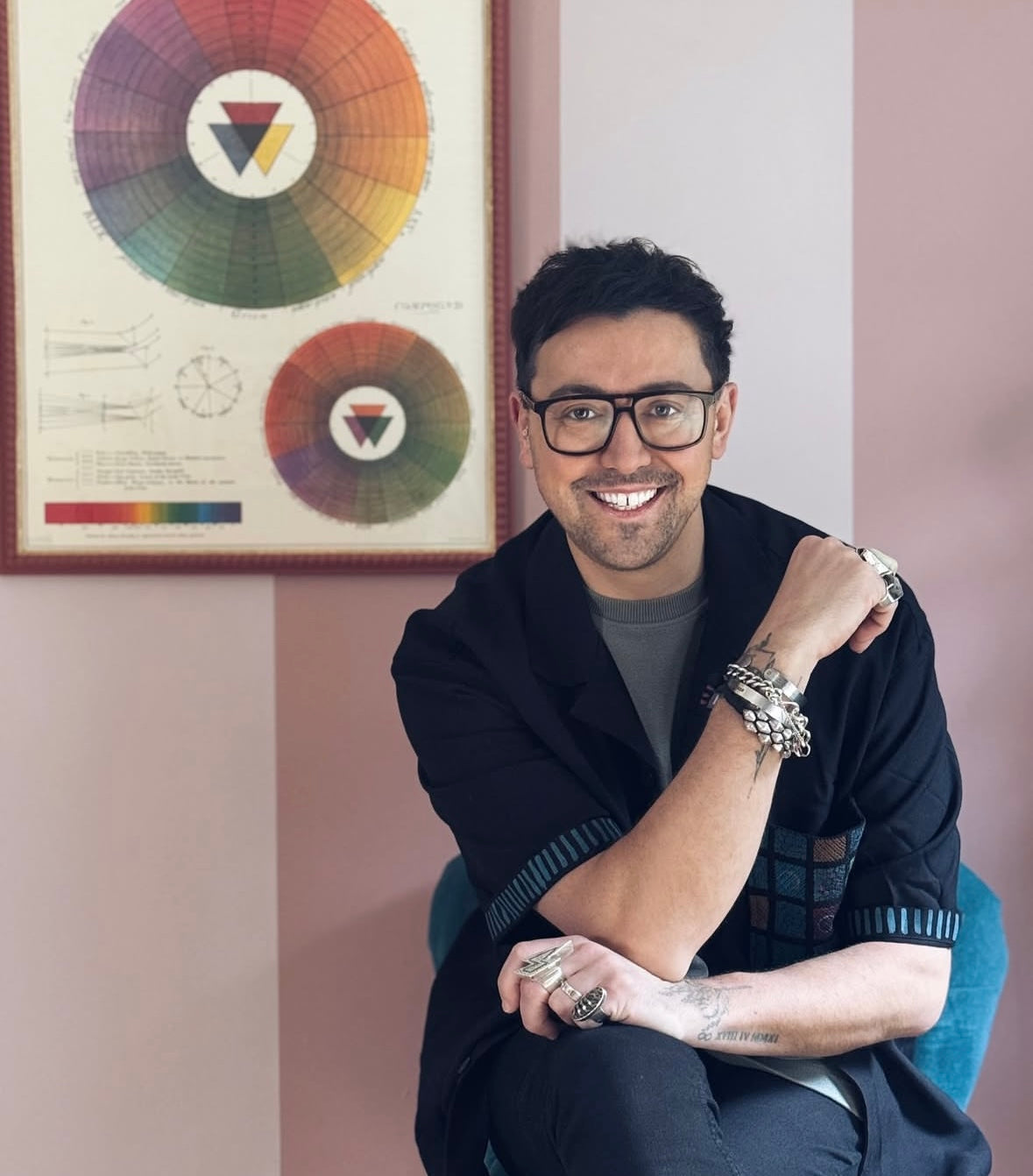 Pattern & Colour Workshop with Tristan Merriam of Doghead Designs and Annie Sloan brand ambassador