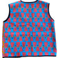 Waistcoat in Patchwork 'Honey Heart'.