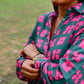 Jessie Dress in 'Pink Forest'