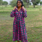 Jessie Dress in 'Pink Forest'