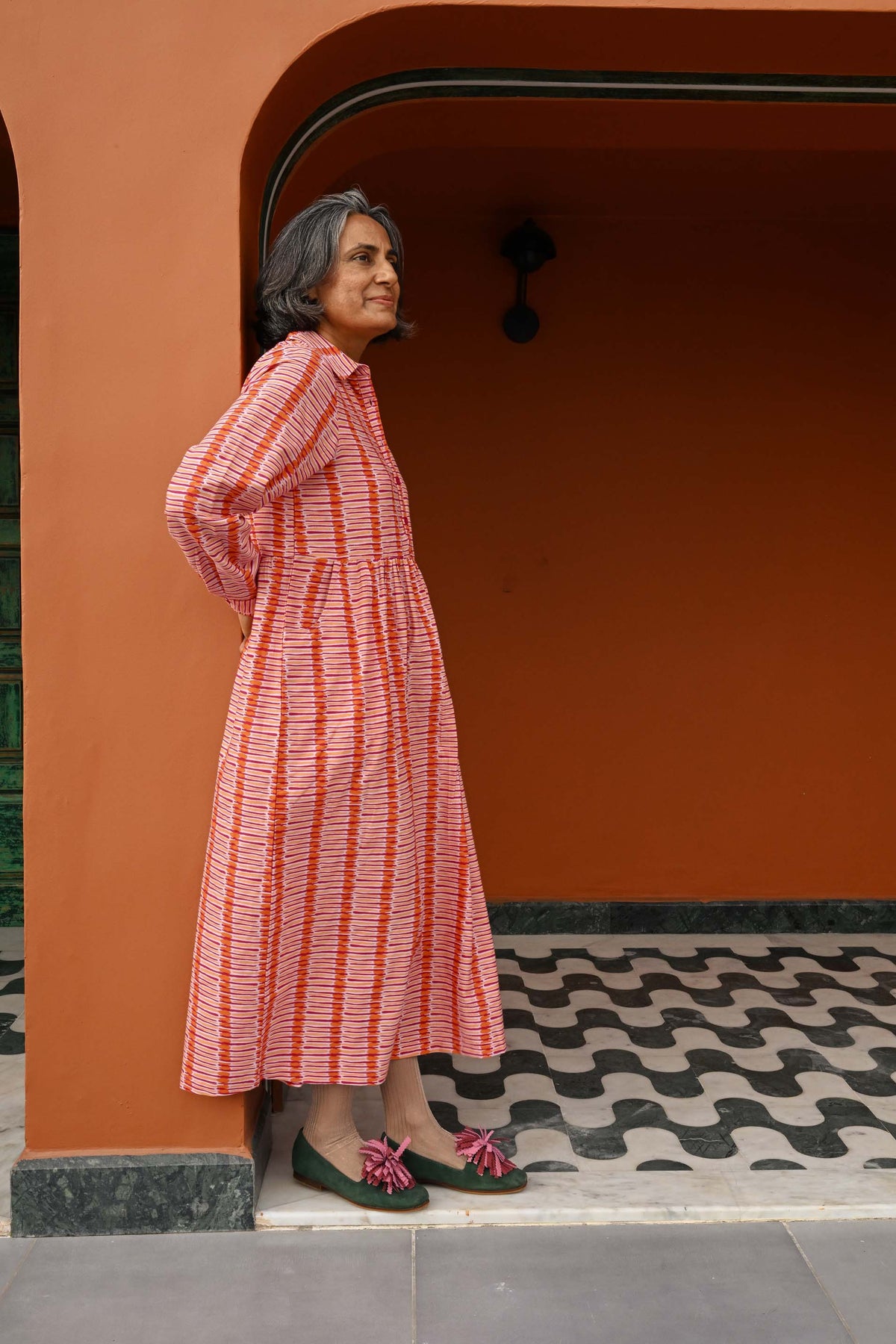 Jessie Dress in 'Crimson Tulip'