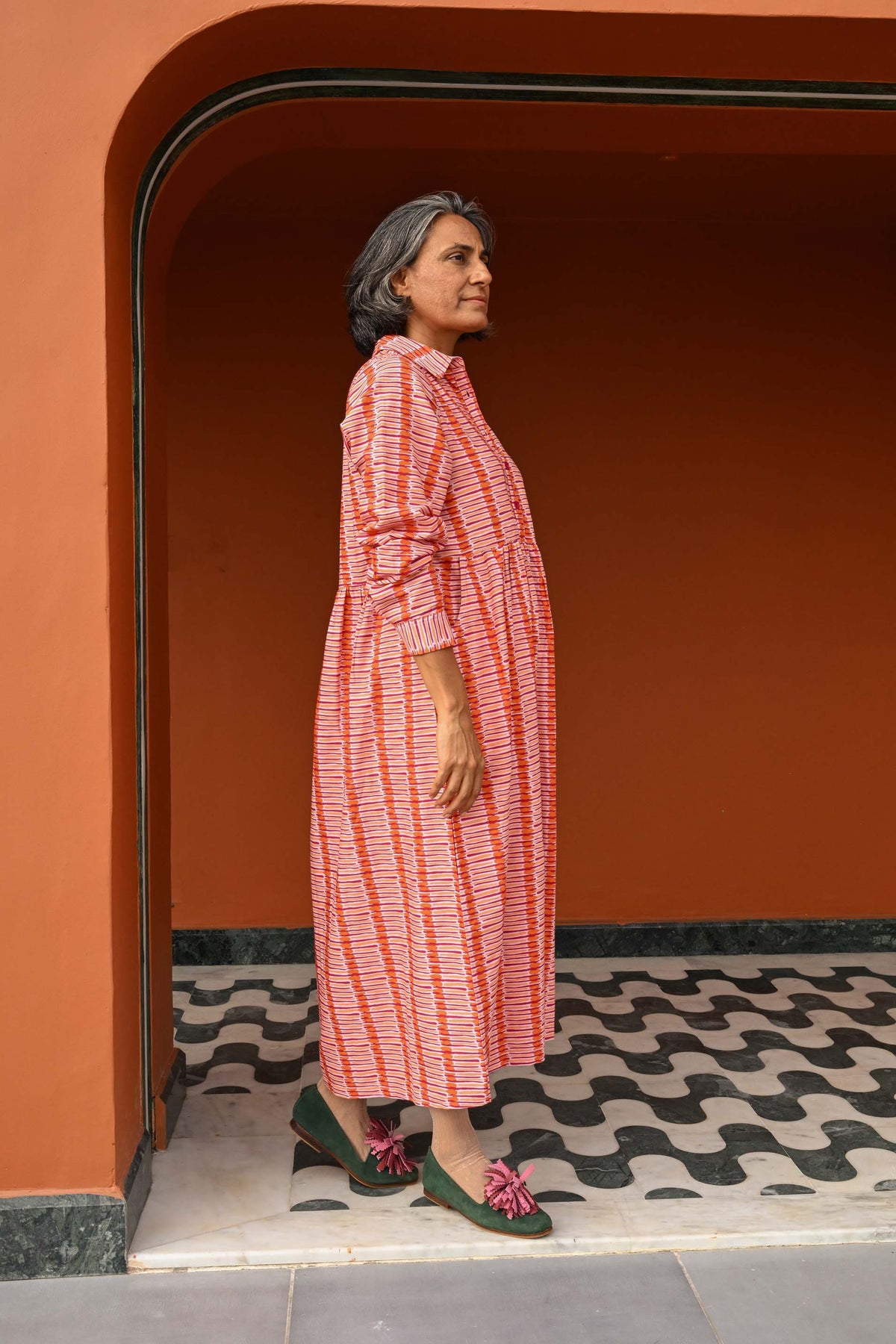 Jessie Dress in 'Crimson Tulip'