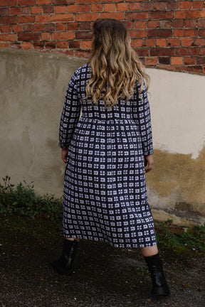Jessie Dress in 'Chess Set' print