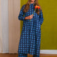 Jessie Dress in 'Indigo Chess Set'