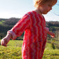 Kid's Playsuit in 'Pink Spark'