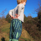 Kid's Trousers in 'Green Flamingo Splits'