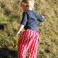 Kid's Trousers in 'Pink Spark'