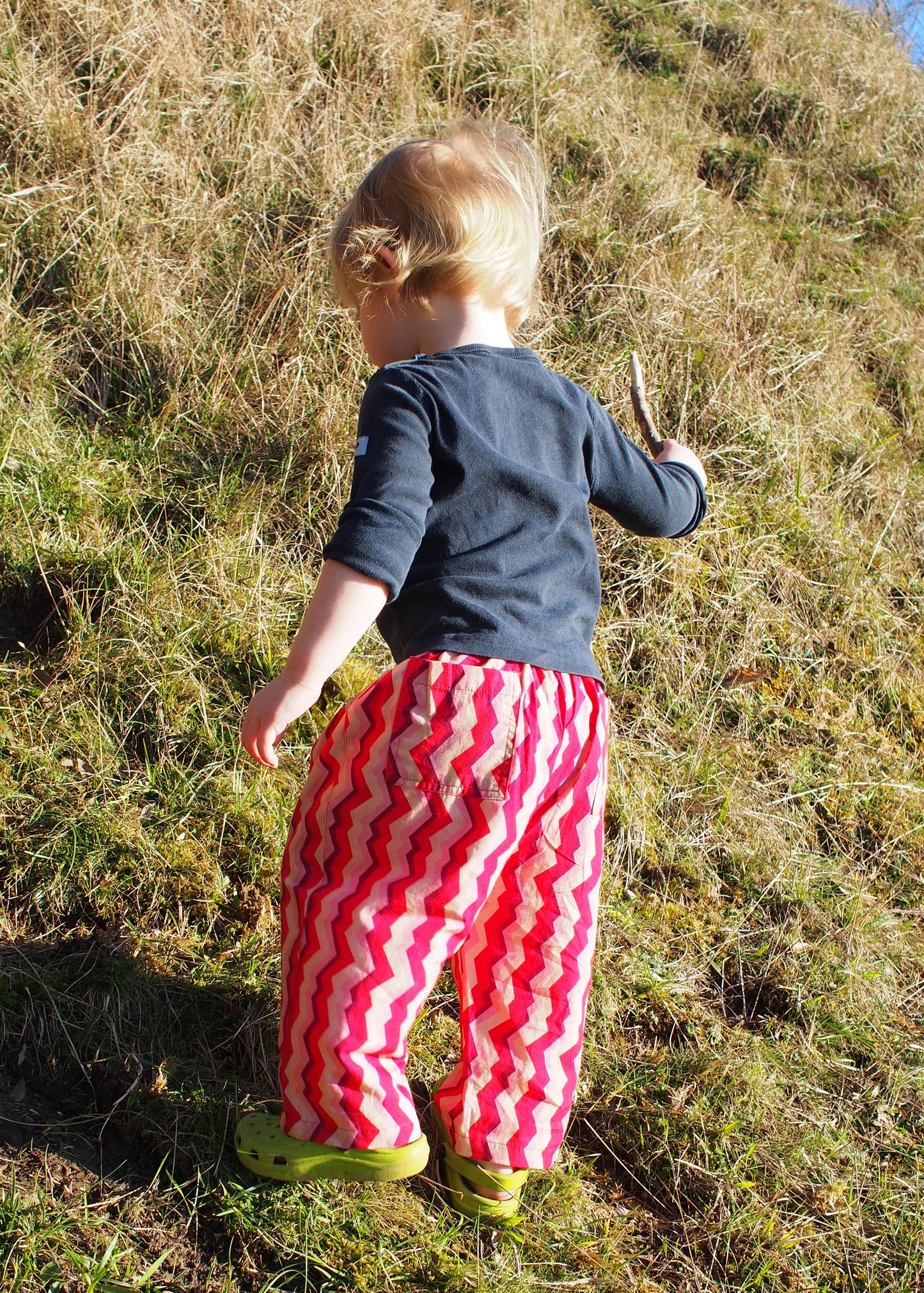 Kid's Trousers in 'Pink Spark'