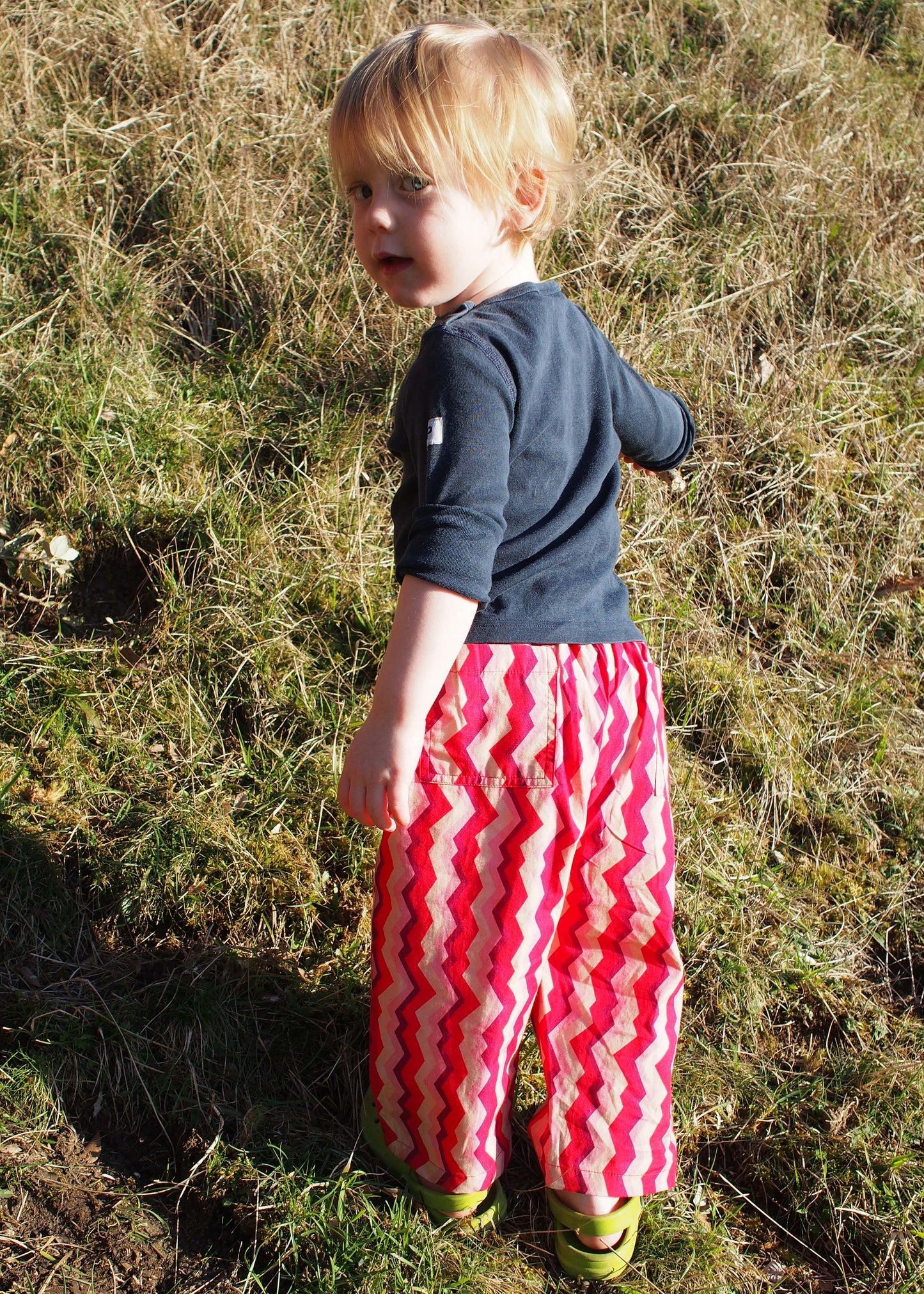 Kid's Trousers in 'Pink Spark'