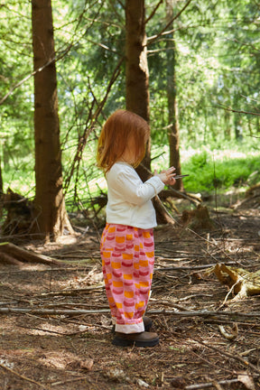 Kid's Trousers in 'Citrus Segment' 0-6 years