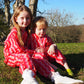 Kid's Playsuit in 'Pink Spark'